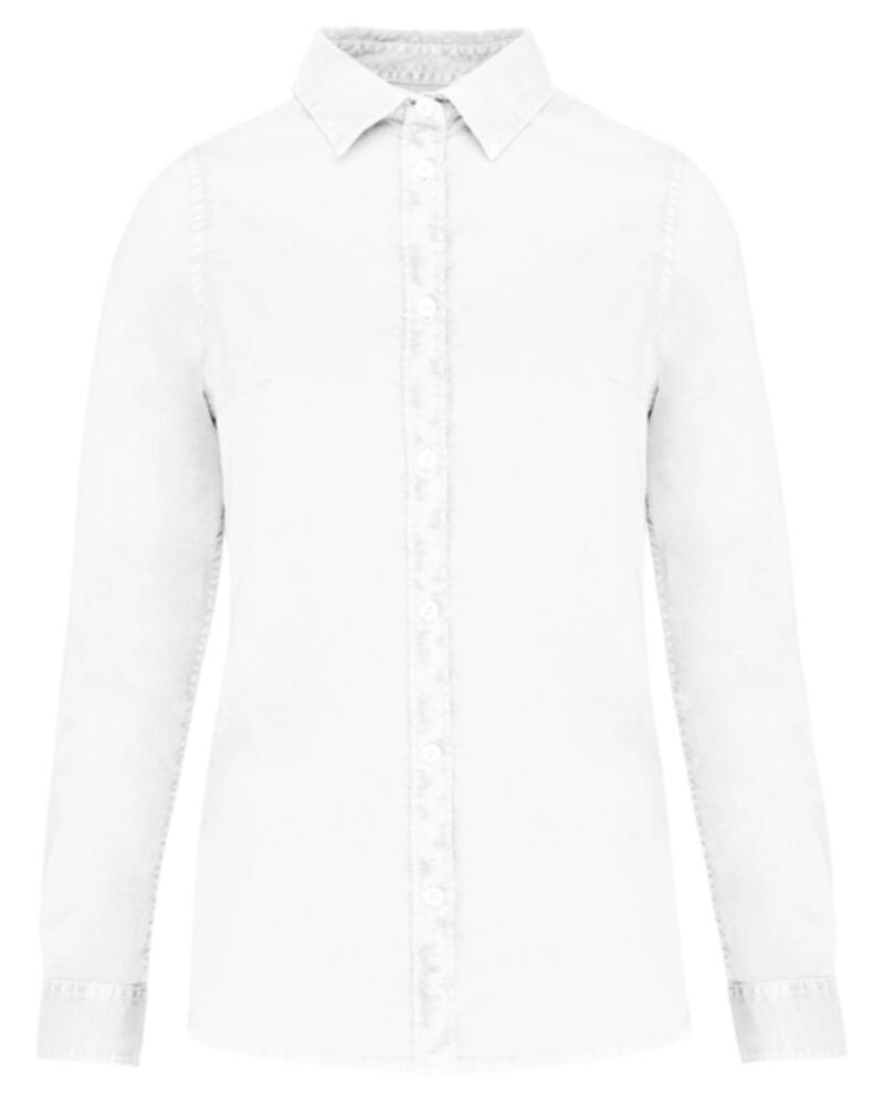 Chemise washed femme Vignette