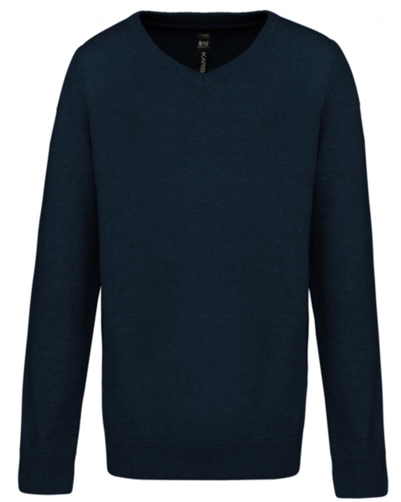 Pull col V enfant Vignette