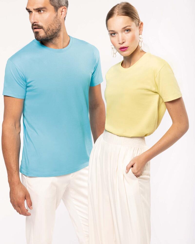 T-shirt à col rond bio unisexe  Vignette