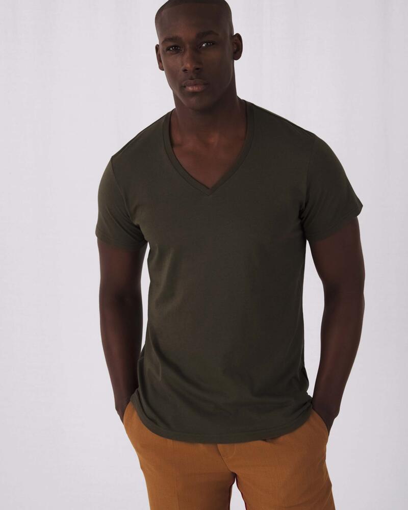 T-shirt BIO Inspire en col V pour Homme  Vignette