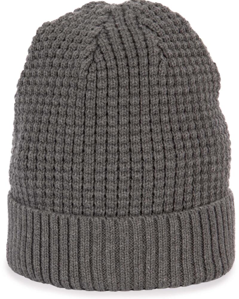 Bonnet tricoté avec fil recyclé Vignette