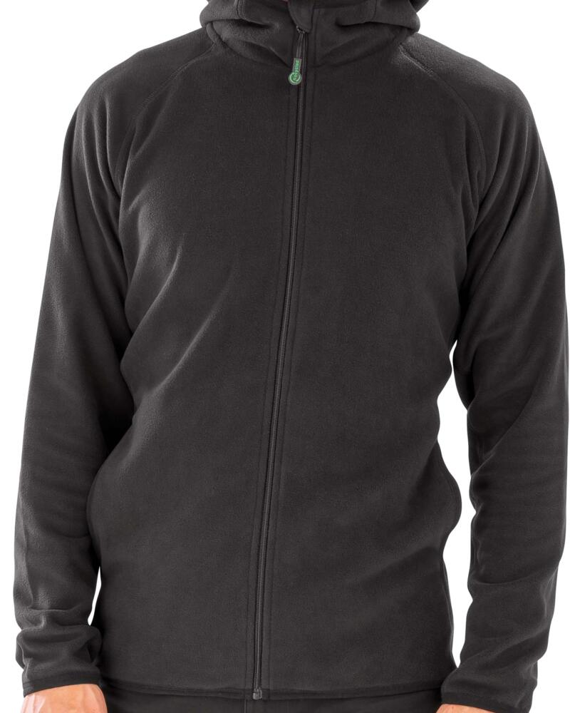 Veste à capuche en micropolaire recyclée Vignette