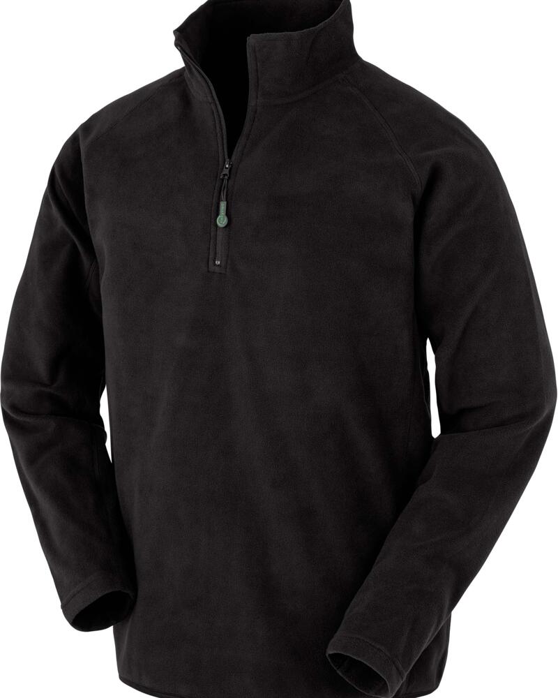 Micropolaire recyclée à col zippé Vignette