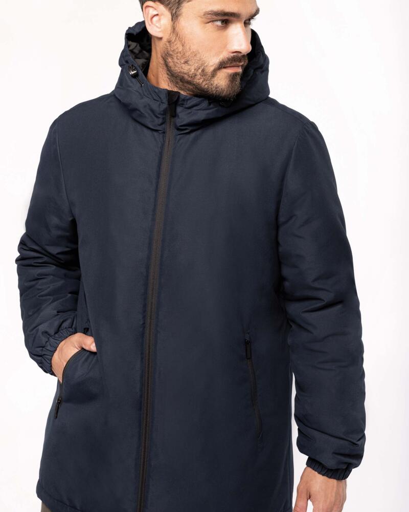 Parka à capuche recyclée Vignette