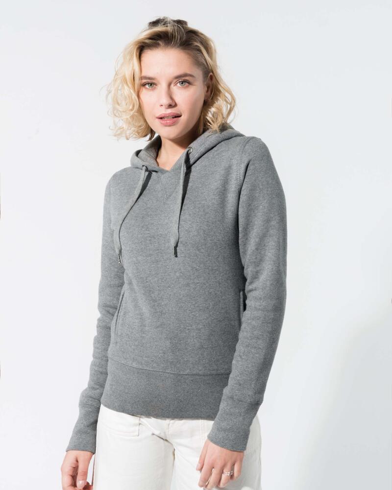 Sweat-shirt Bio à capuche pour femme Vignette