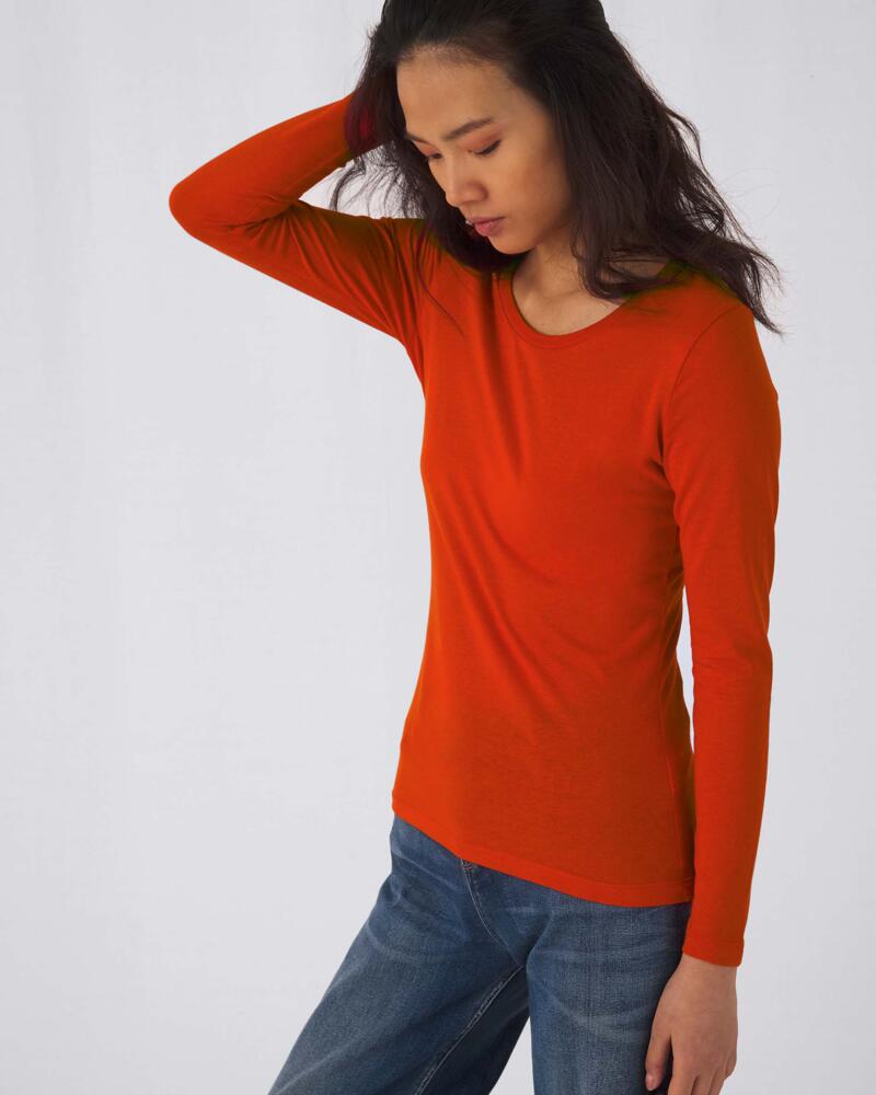 T-shirt bio Inspire pour femme à manches longues Vignette